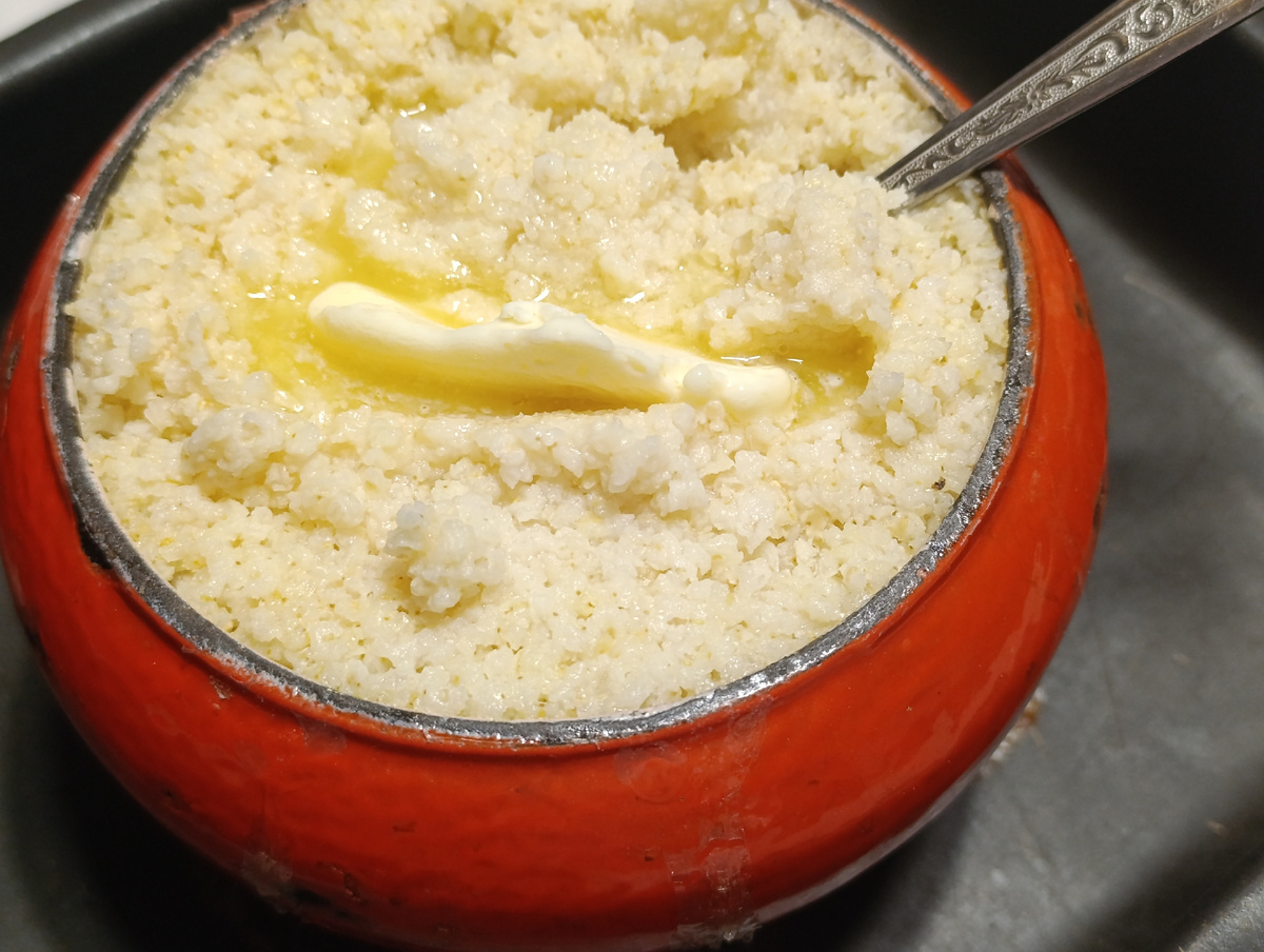 Кашу маслом не испортишь!