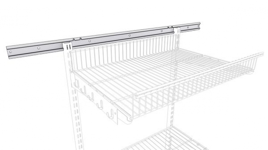 Несущий рельс гардеробный систем имеет длину 650(700мм),950(1000мм) 1250(1260мм) в зависимости от производителя 