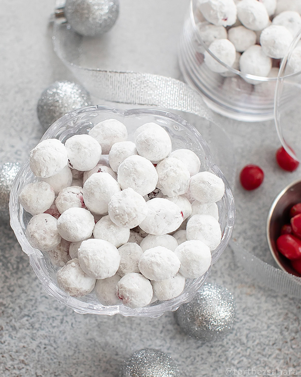 клюква в сахарной пудре, рецепт