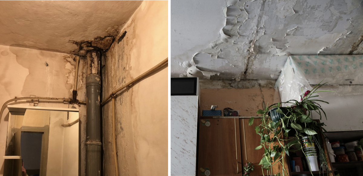 Некоторые квартиры выглядели примерно так. Только еще током било.