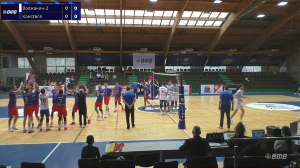 Перед игрой с "Волжанином" -2