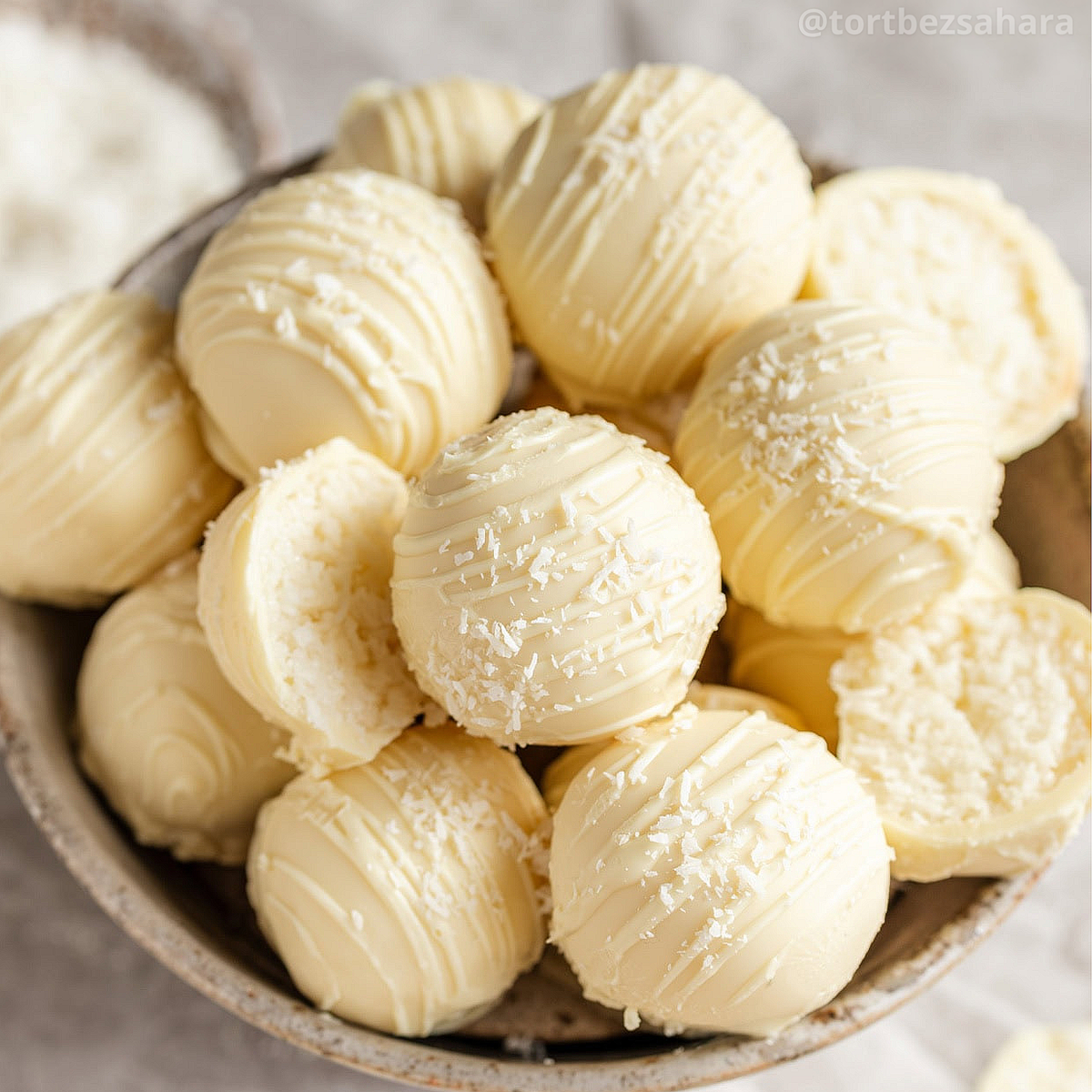 кокосовые пп конфеты без сахара