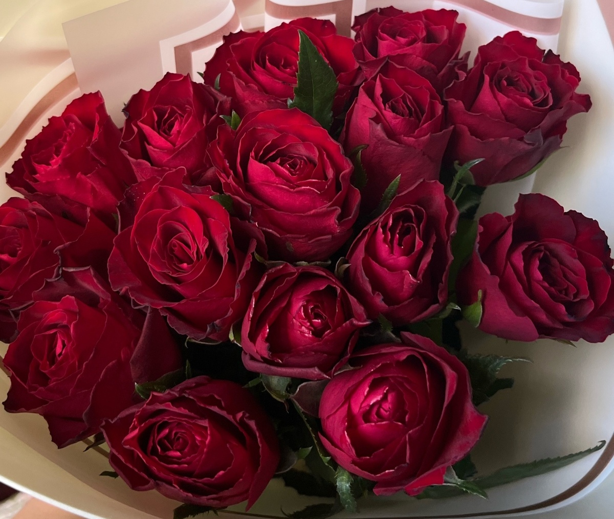 Это не мой букет, просто для украшения статьи.