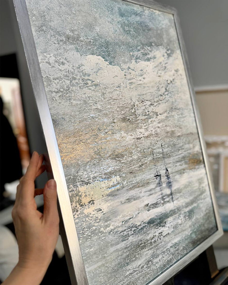 Картина с кораблями