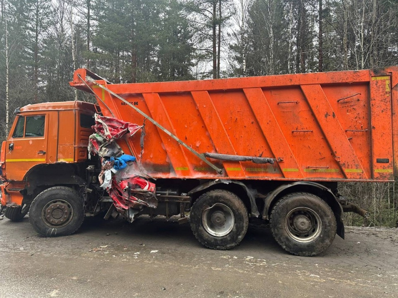    Водитель фургона пострадал в ДТП под Новой ВилгойГосавтоинспекция Карелии
