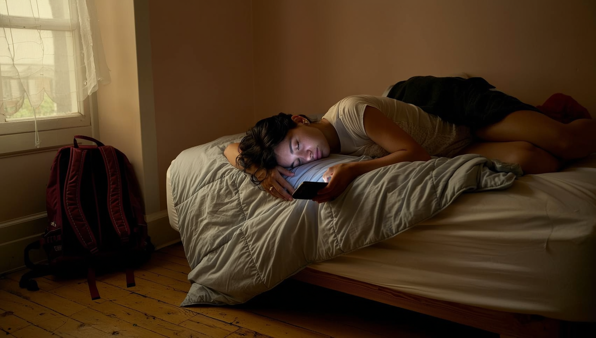 Лента говорит «давай ещё», а тело тихо шепчет: «мне бы паузу». 📱😮‍💨