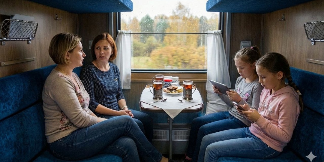 Две сестры, два мира и одно РЖД купе до Самары: как цифровая жизнь чуть не разрушила семейную встречу