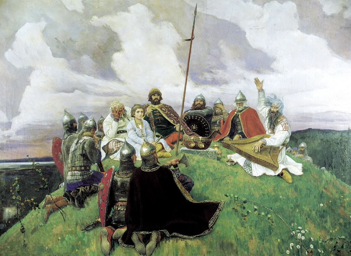 В.М. Васнецов "Баян"