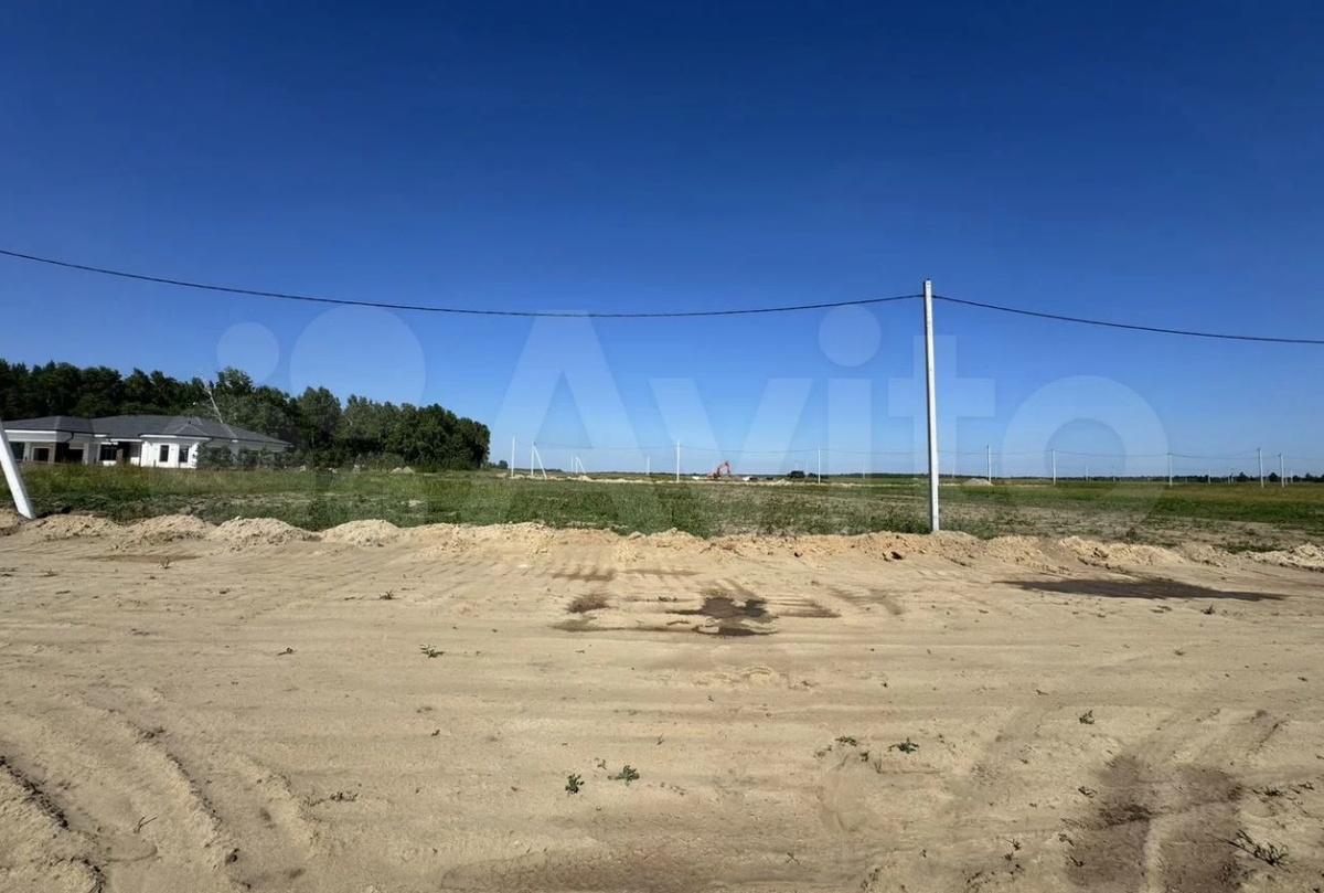 Стройка поселка "Акварель"