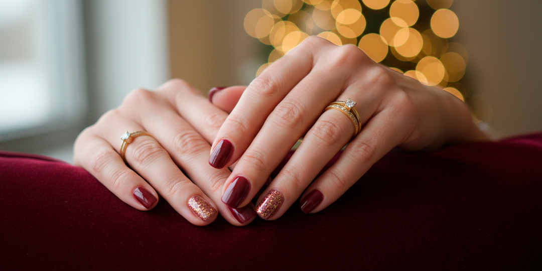 Новогодний маникюр: 7 идей для женщин 40+, которые не выглядят вульгарно