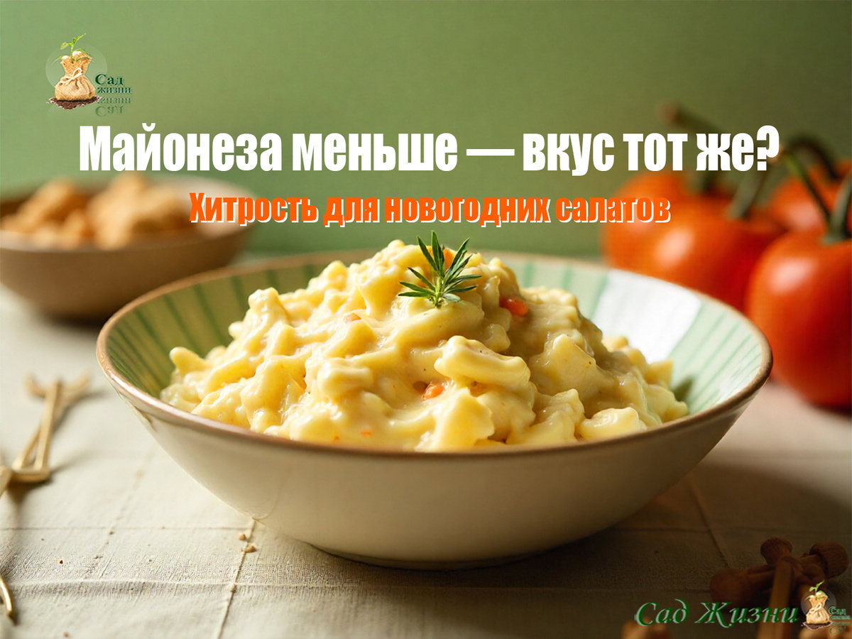 хитрый приём для новогодних салатов