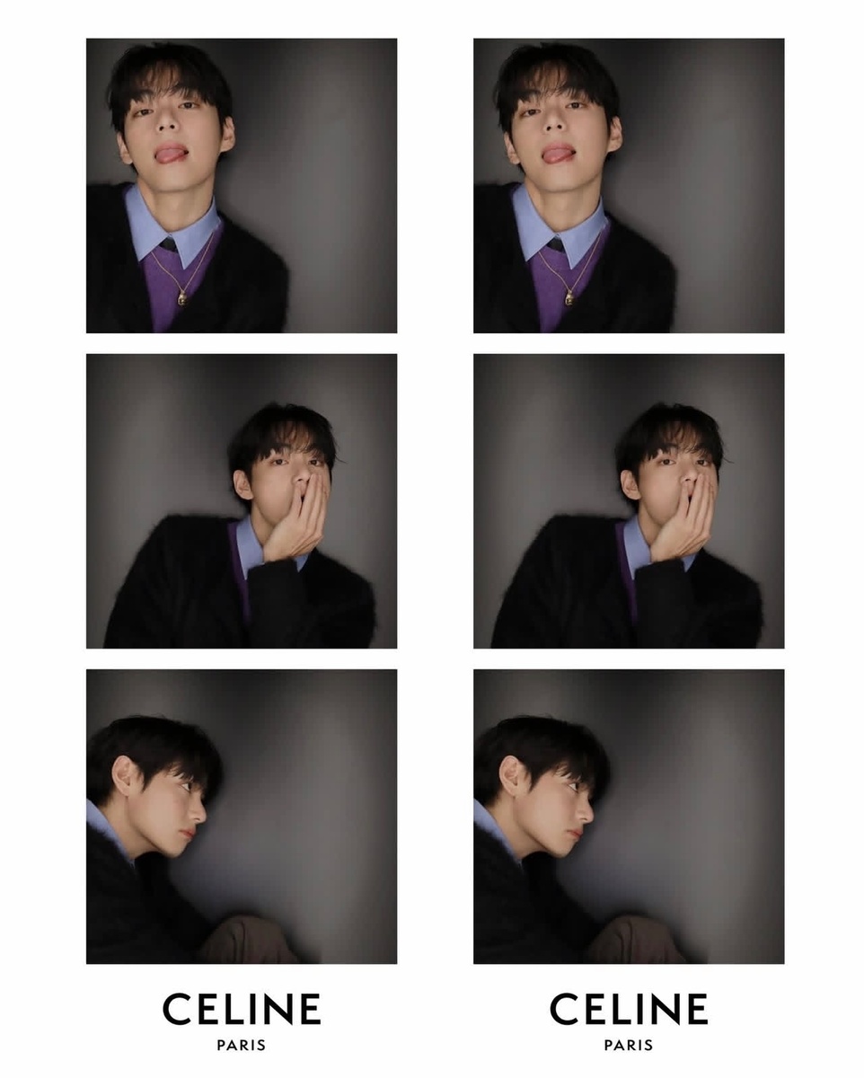 Тэхён выложил эти фото на свой аккаунт