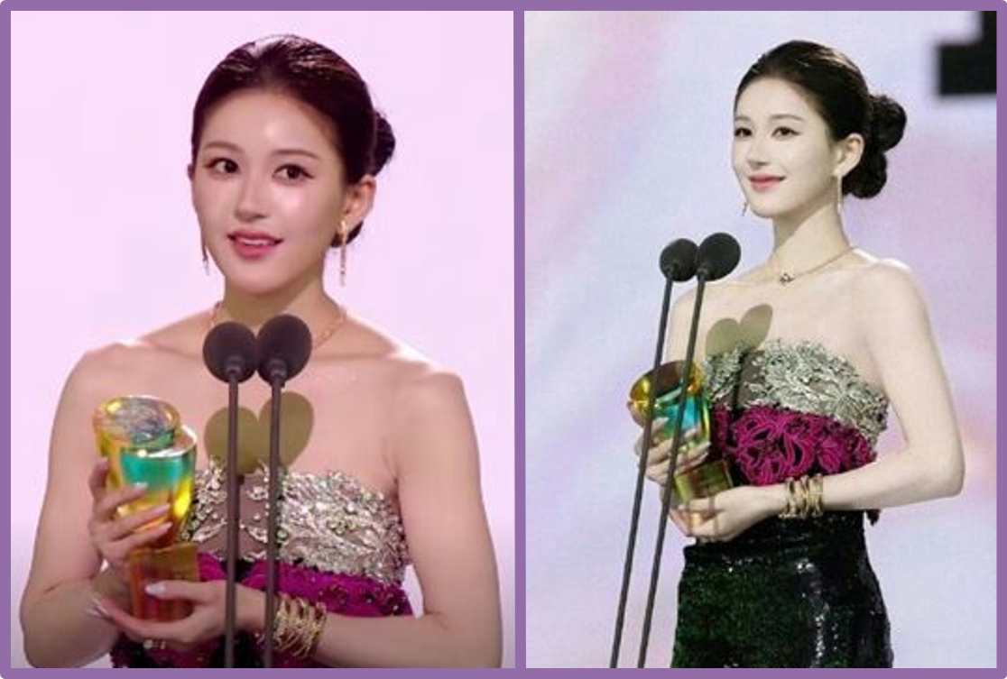 Китайская актриса Чжао Лусы.