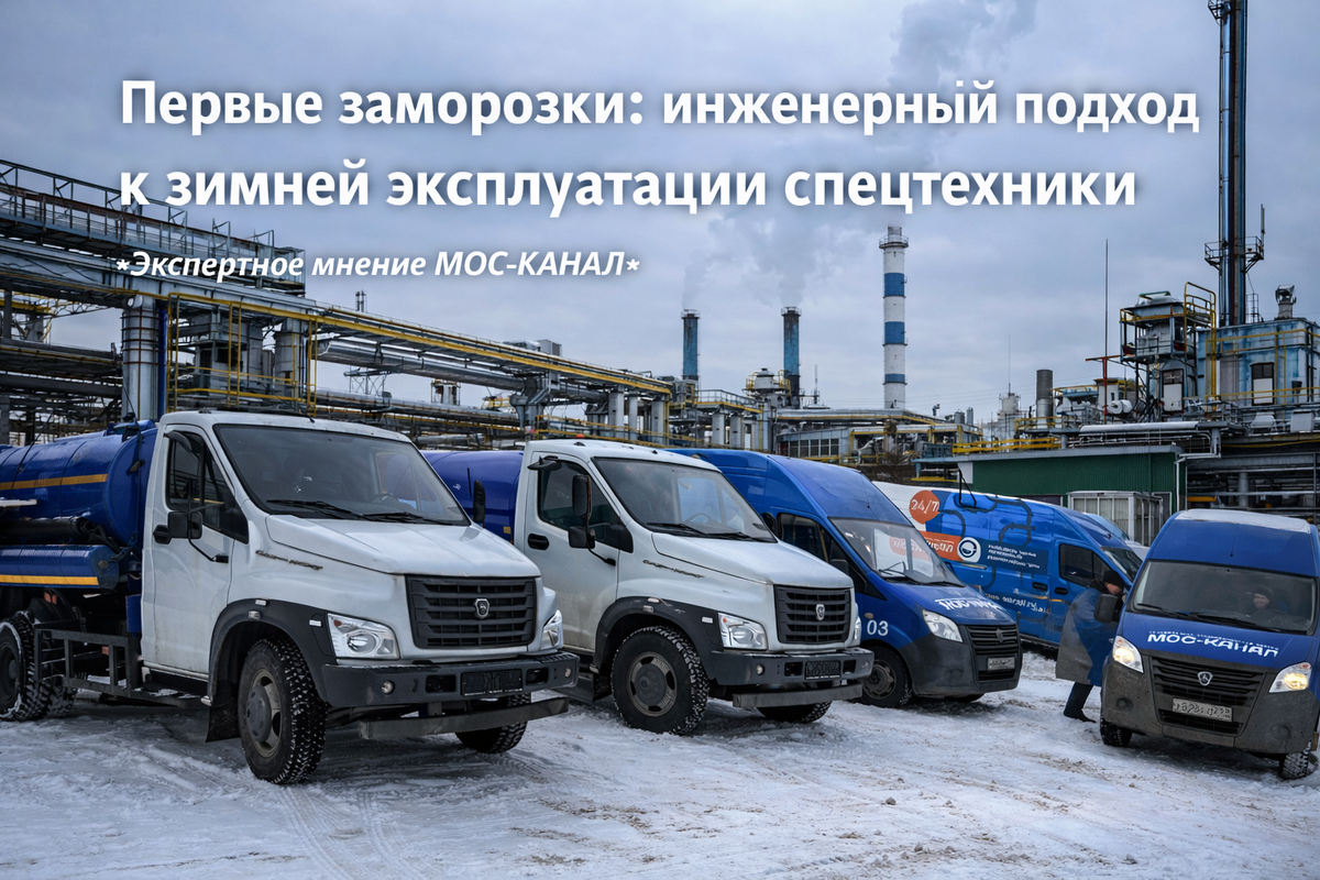 Первые заморозки: инженерный подход к зимней эксплуатации спецтехники