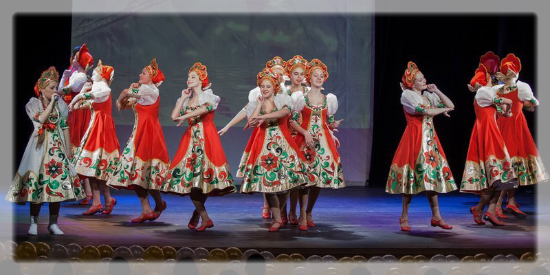 Русские народные танцы, ансамбль "Забава", художественный руководитель Парёха Сергей Петрович