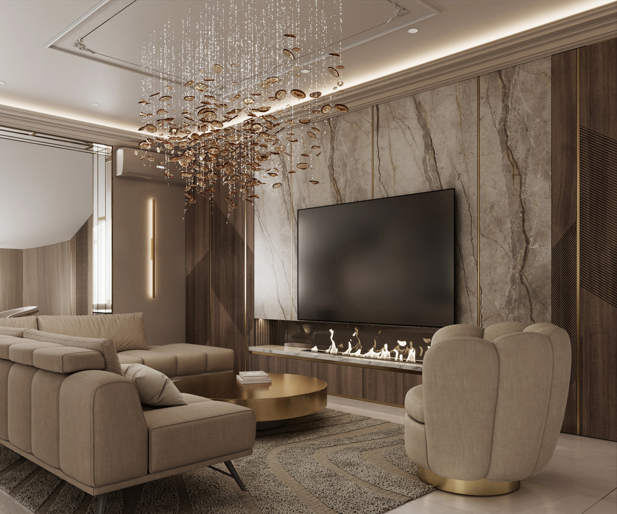 Светлый интерьер