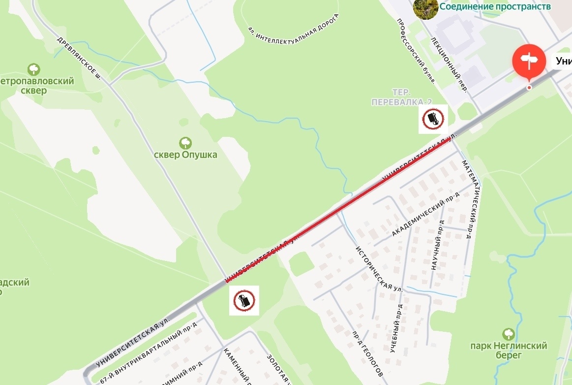    На перекрестке Лыжной и Балтийской улиц в Петрозаводске разрешат движение прямо