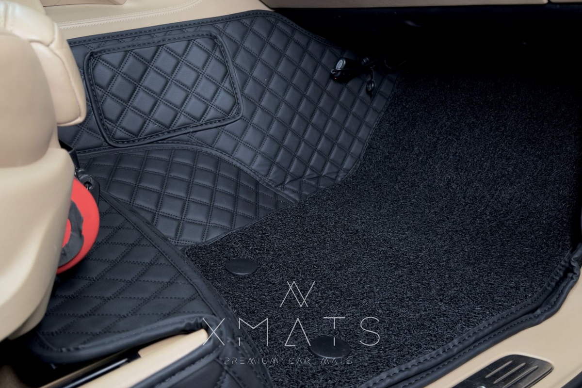 Коврики из экокожи в салон Porsche Cayenne