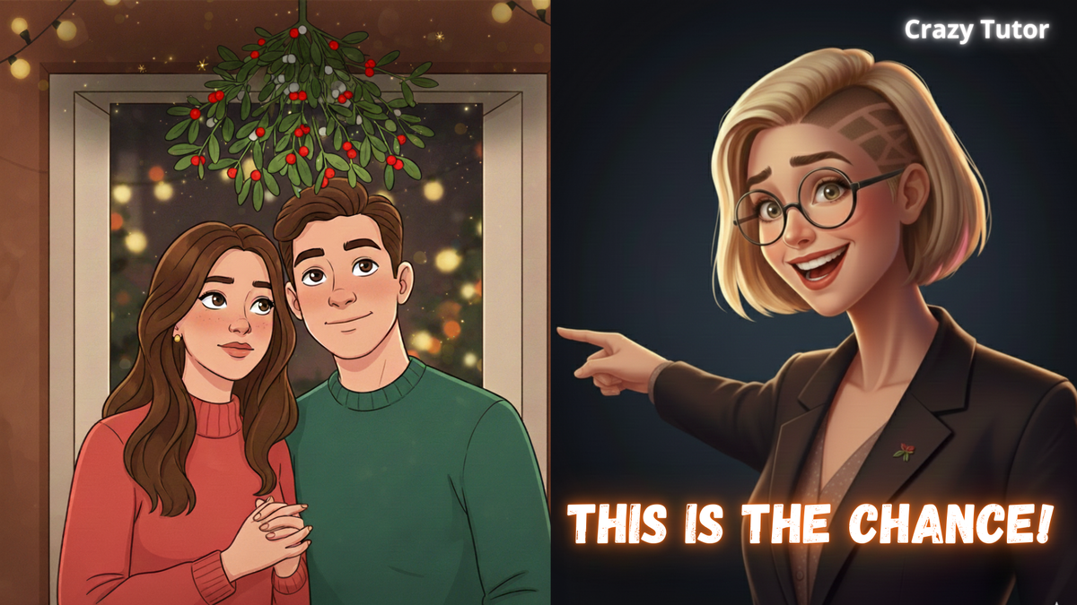 Омела: почему это растение называют "социальным чит-кодом" Рождества и как произнести его название, не сломав язык?