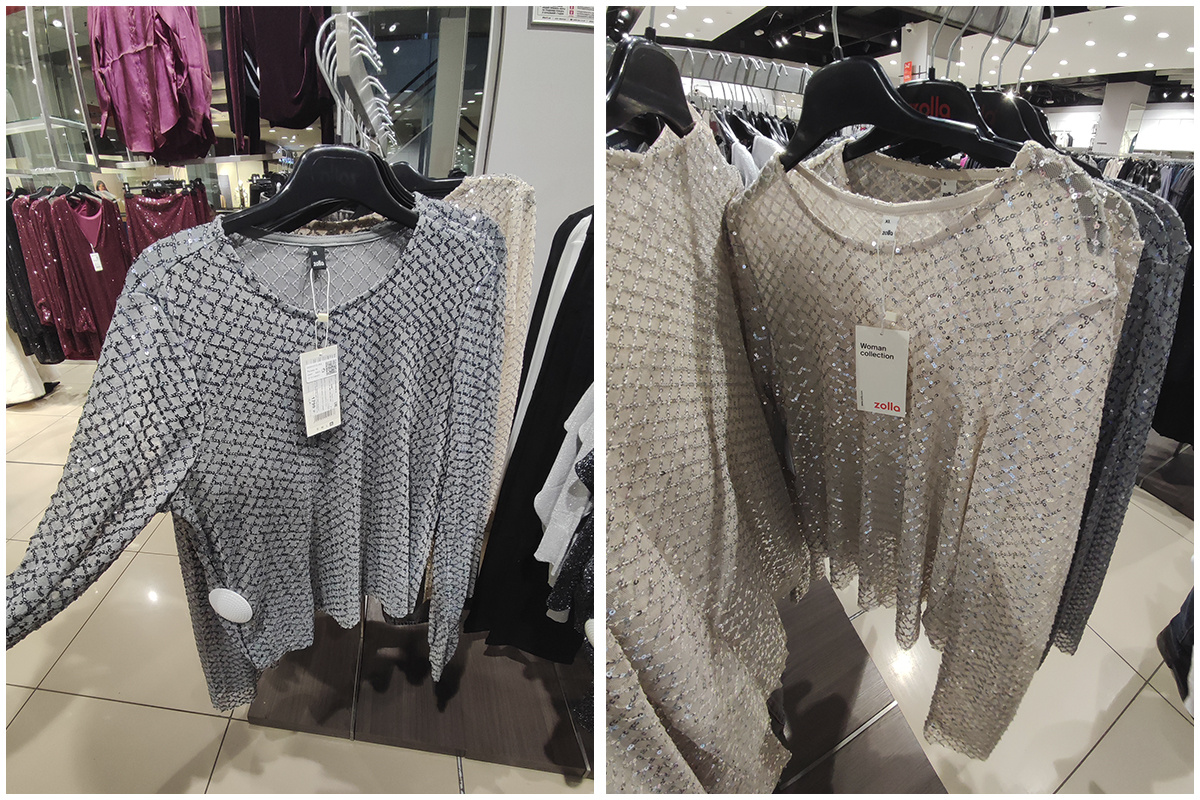 Обзор одежды в магазине Zolla