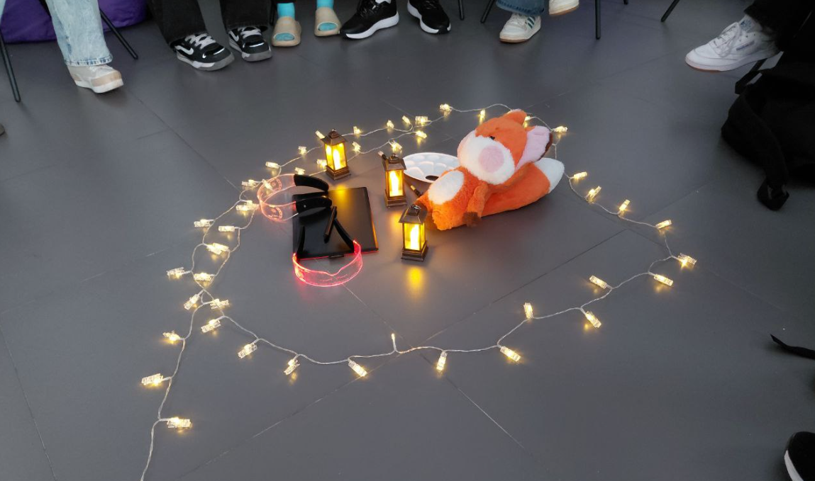 Алиса передает вайб занятий на кампусе с личного архива
