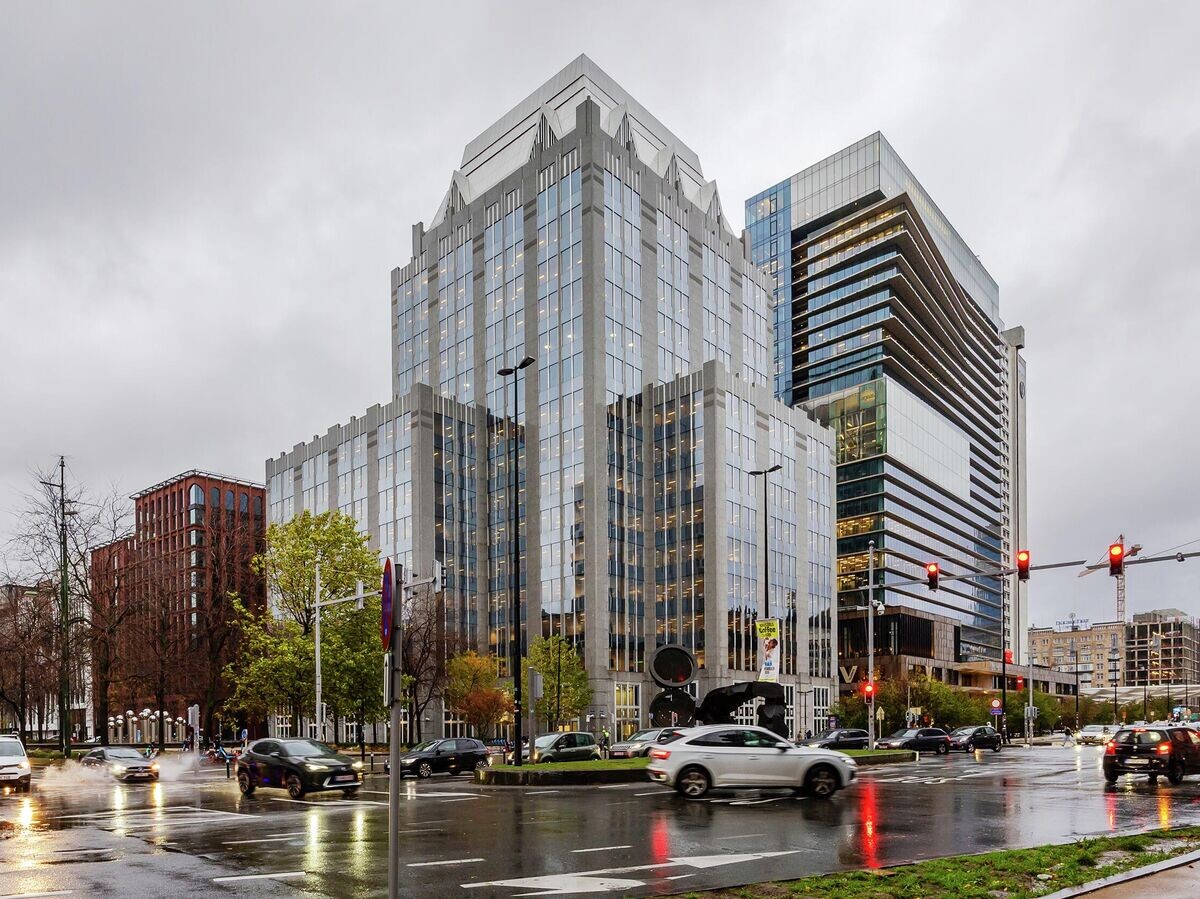    Здание штаб-квартиры Euroclear в Брюсселе | © AP Photo / Geert Vanden Wijngaert