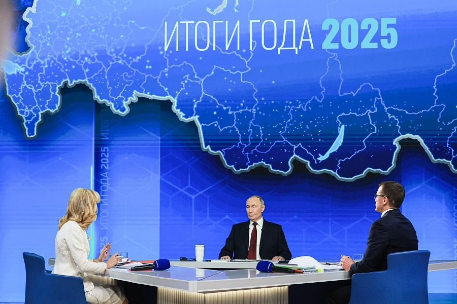 "Итоги года" с президентом РФ Путиным - Фото: Владимир Смирнов/ТАСС