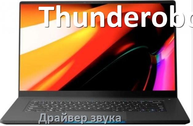 
Драйвер для звука на ноутбук Thunderobot с Windows 11 и 10