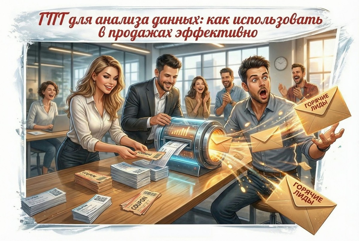    Эффективное использование ГПТ для анализа данных в продажах Евгений Прокушев