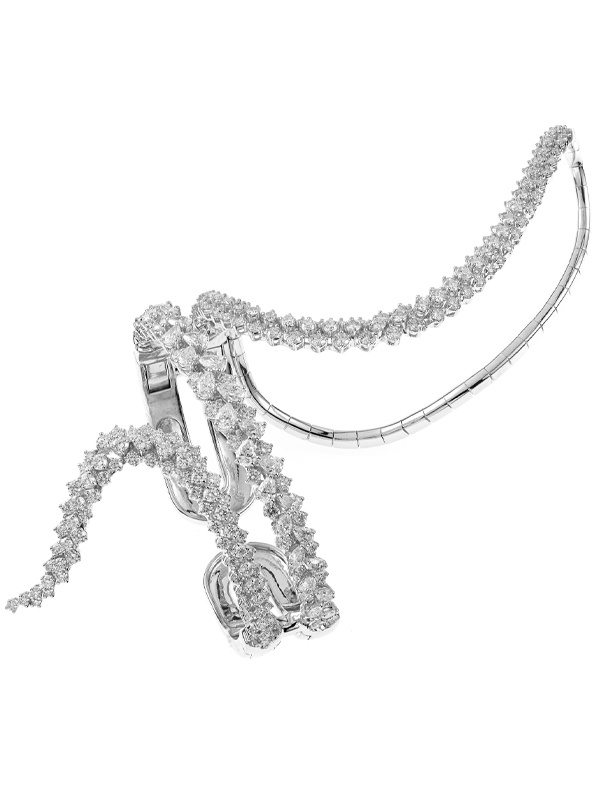 Браслет Yeprem из белого золота с бриллиантами