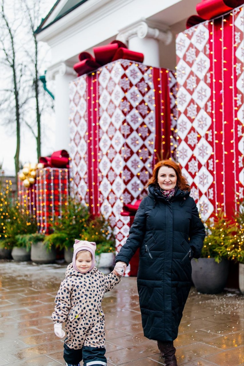 Зимняя прогулка без зимы)