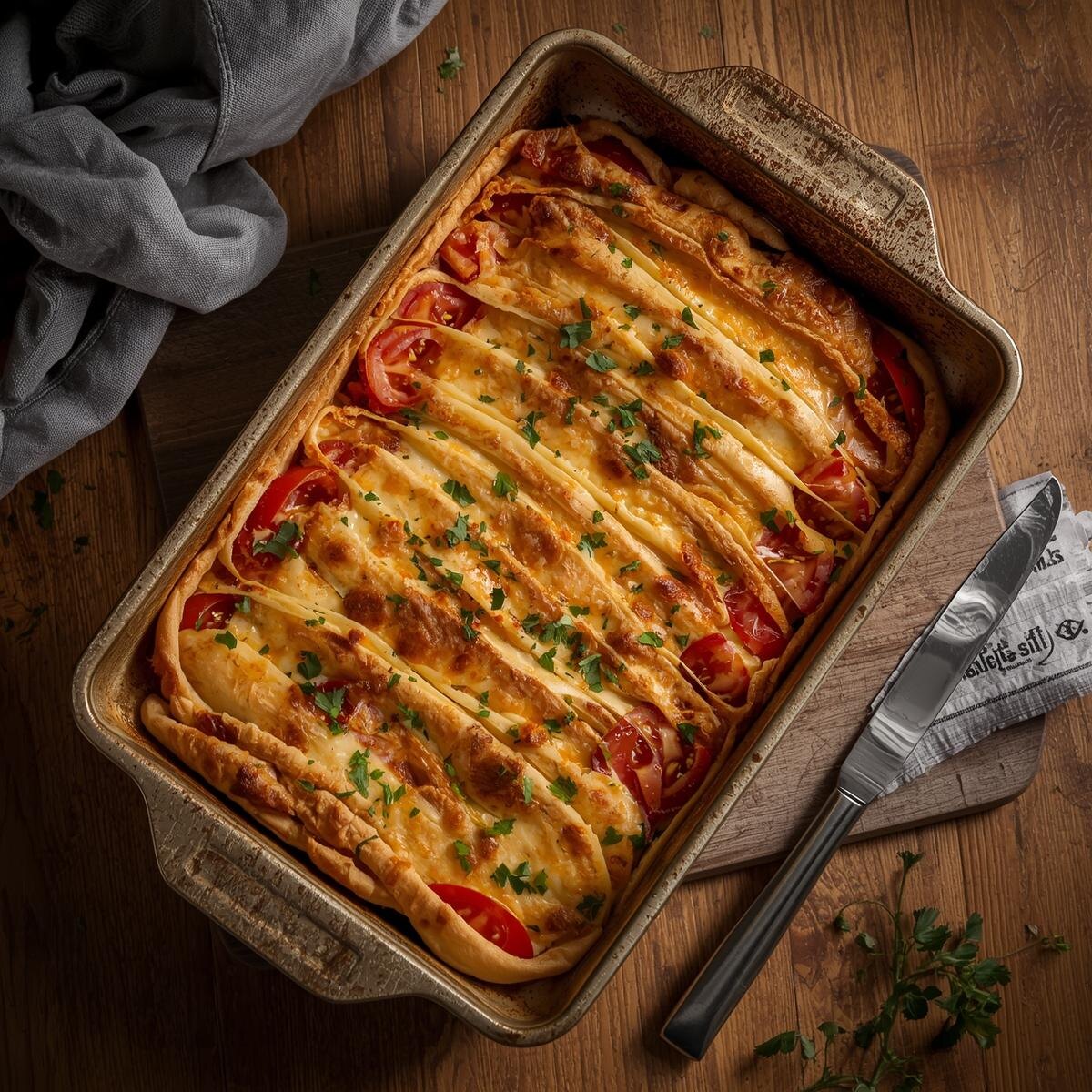 Завтрак из лаваша