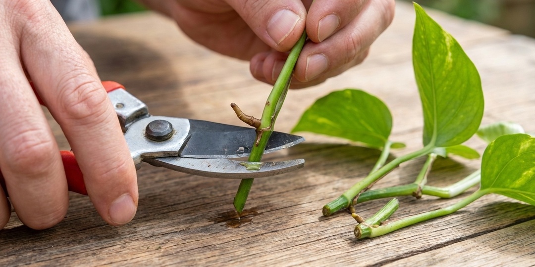 Эпипремнум: как превратить одну ветку в пышные джунгли? 3 золотых правила размножения