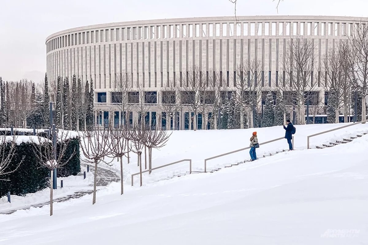    Синоптики назвали высокой вероятность выпадения снега в Новый год на Кубани