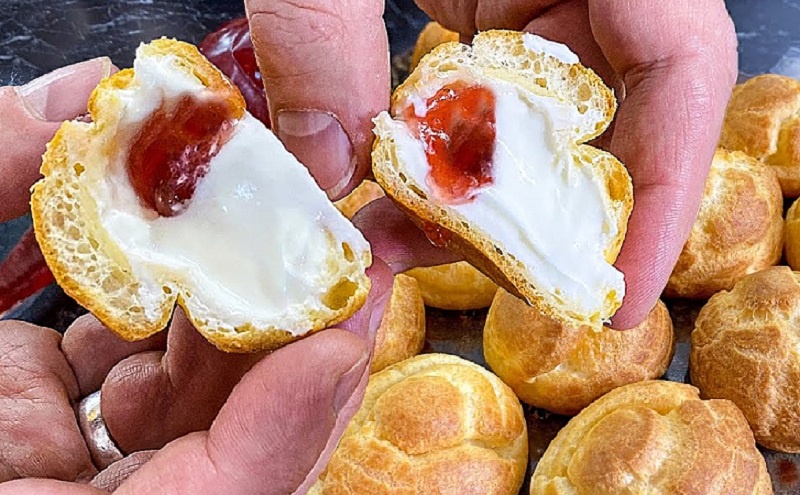 Профитроли с двойной начинкой: секреты идеального десерта у себя дома