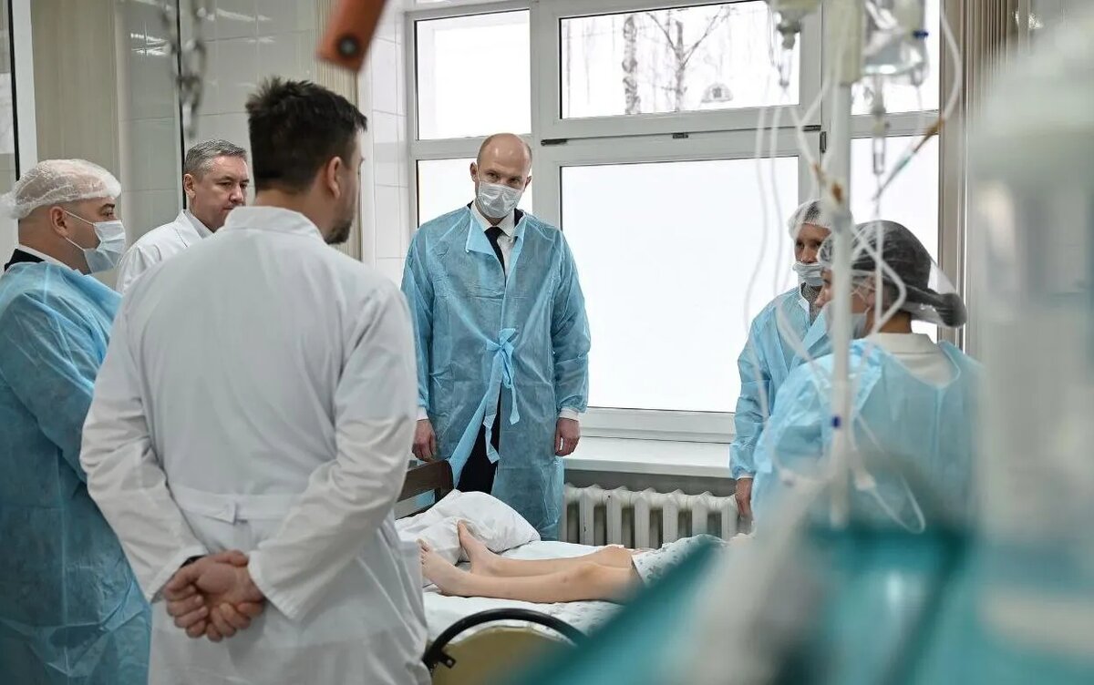    Премьер-министр Удмуртии навестил пострадавших в ДТП школьников