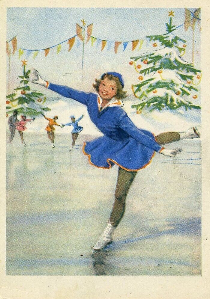 Художник Н. Сергеева, Изогиз, 1956 год, тираж 300 000.