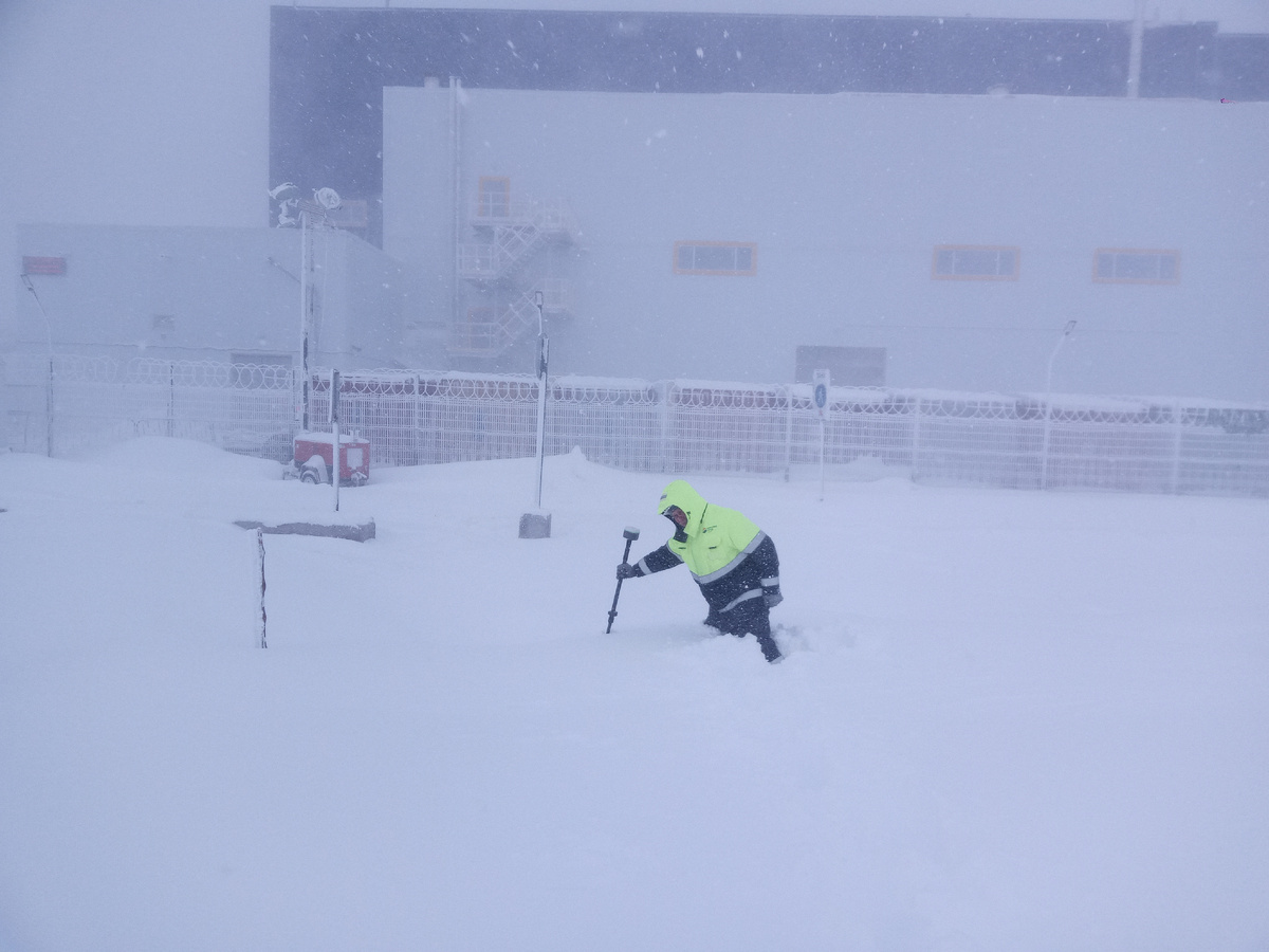 Съемки на месторождении "Кекура". Листайте галлерею. 