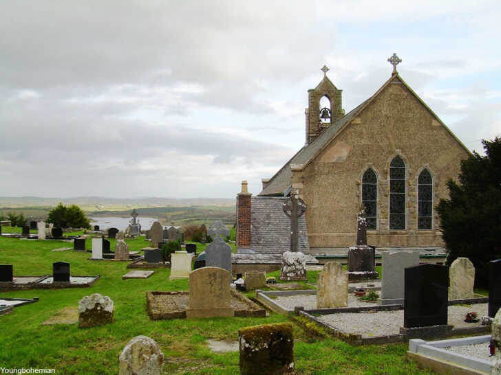 место, где нашли в Ирландии целебную грязь