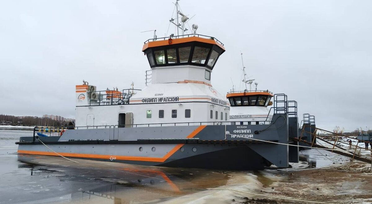 Буксир-толкач "Филипп Ирапский" проекта ТСК.395М передан заказчику / Фото: ГТЛК  📷
