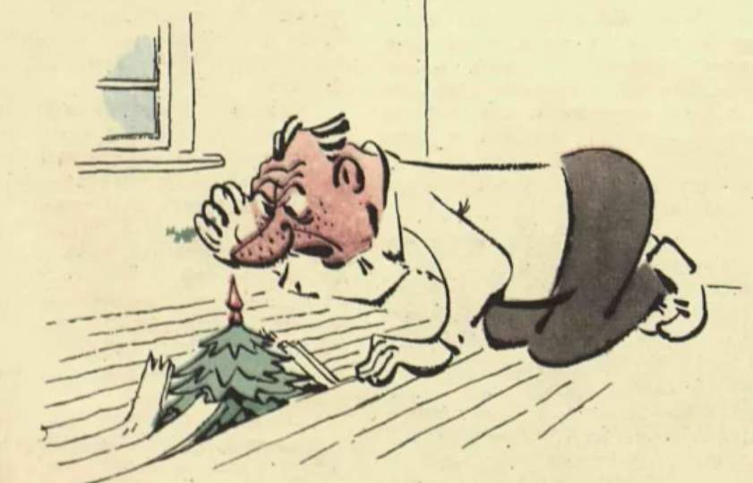 - Последний раз вам говорю: подпилите свою елку!