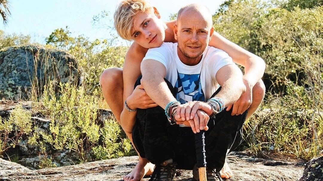    Лукас Портман со своим отцом Джастином   Ben Watts / Instagram* Лукаса Портмана