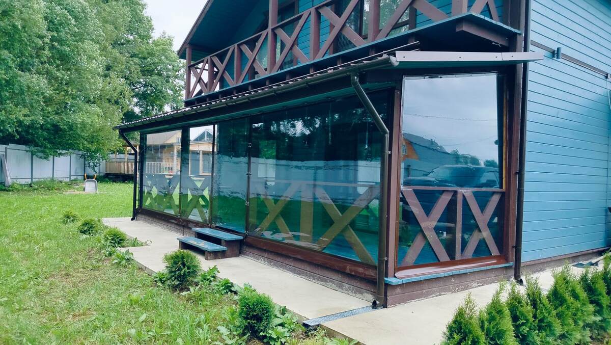 мягкие окна для веранды, террасы и беседки