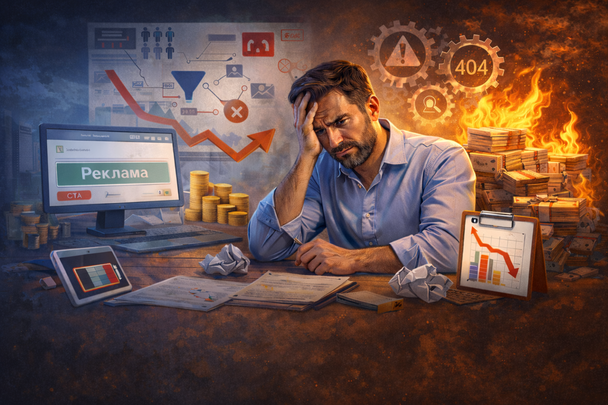 Маркетинг может быть «настроен», но без системы он не превращается в деньги.