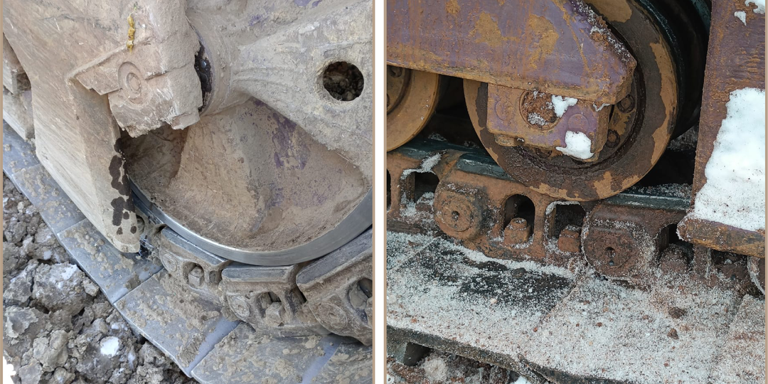 Износ ходовой бульдозера. Катки и колеса. Часть-2.