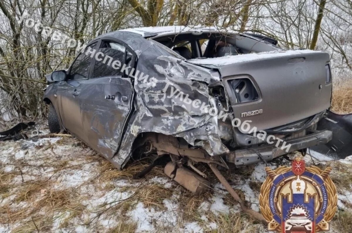    12-летняя девочка пострадала в ДТП в Узловском районе