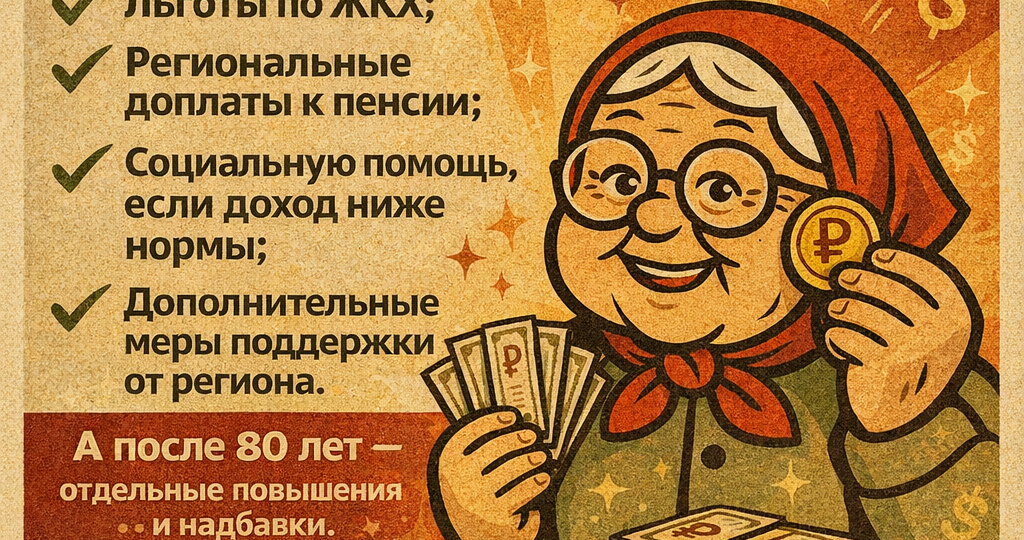 3 льготы, которые появляются после 70 лет