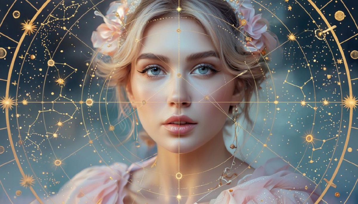 Астрология. Иллюстрация сгенерирована нейросетью