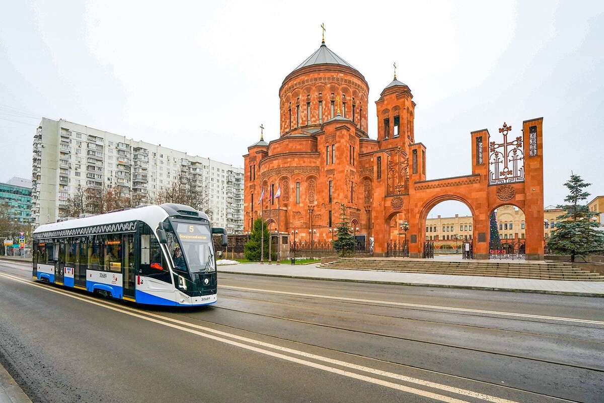    В Москве завершилось благоустройство Рижской площади и Трифоновской улицы