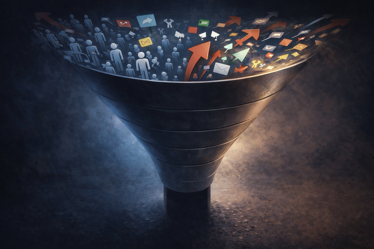 Реклама может приводить людей, но без системы они не превращаются в заявки.